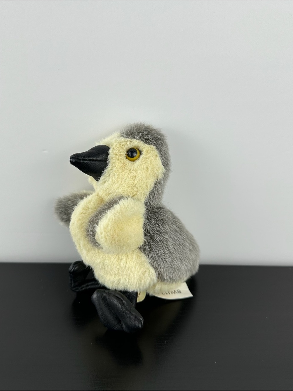 Folkmanis Puppets Rare Mini Gosling Goose Bird Finger Puppet 4.5" Plush
